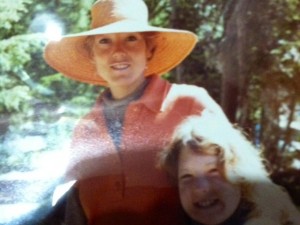 Foto tomada en 1976 durante un viaje al área salvaje del Monte Zirkel, en Colorado. Jennifer tenía 7 años.