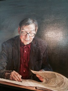 alevi Aho, (2008). Painting by Tuomas Vesala.