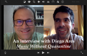 An interview with Diego Ares - Michael Thallium